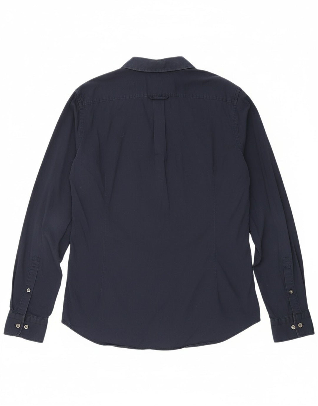 ICEBERG Mens Slim Shirt Medium Navy Blue