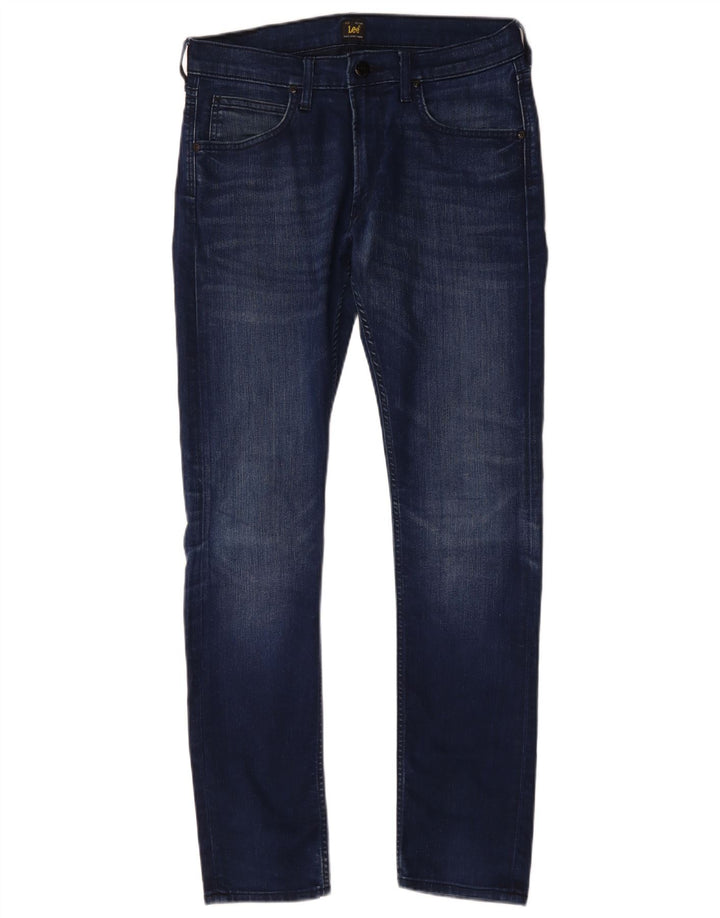 Lee Womens Skinny Jeans W32 L31 Navy Blue