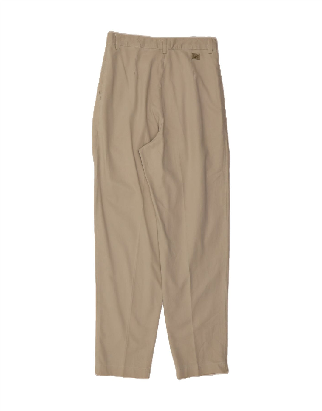 LEE Womens Pegged Casual Trousers W28 L30 Beige Vintage Lee and Second-Hand Lee from Messina Hembry 