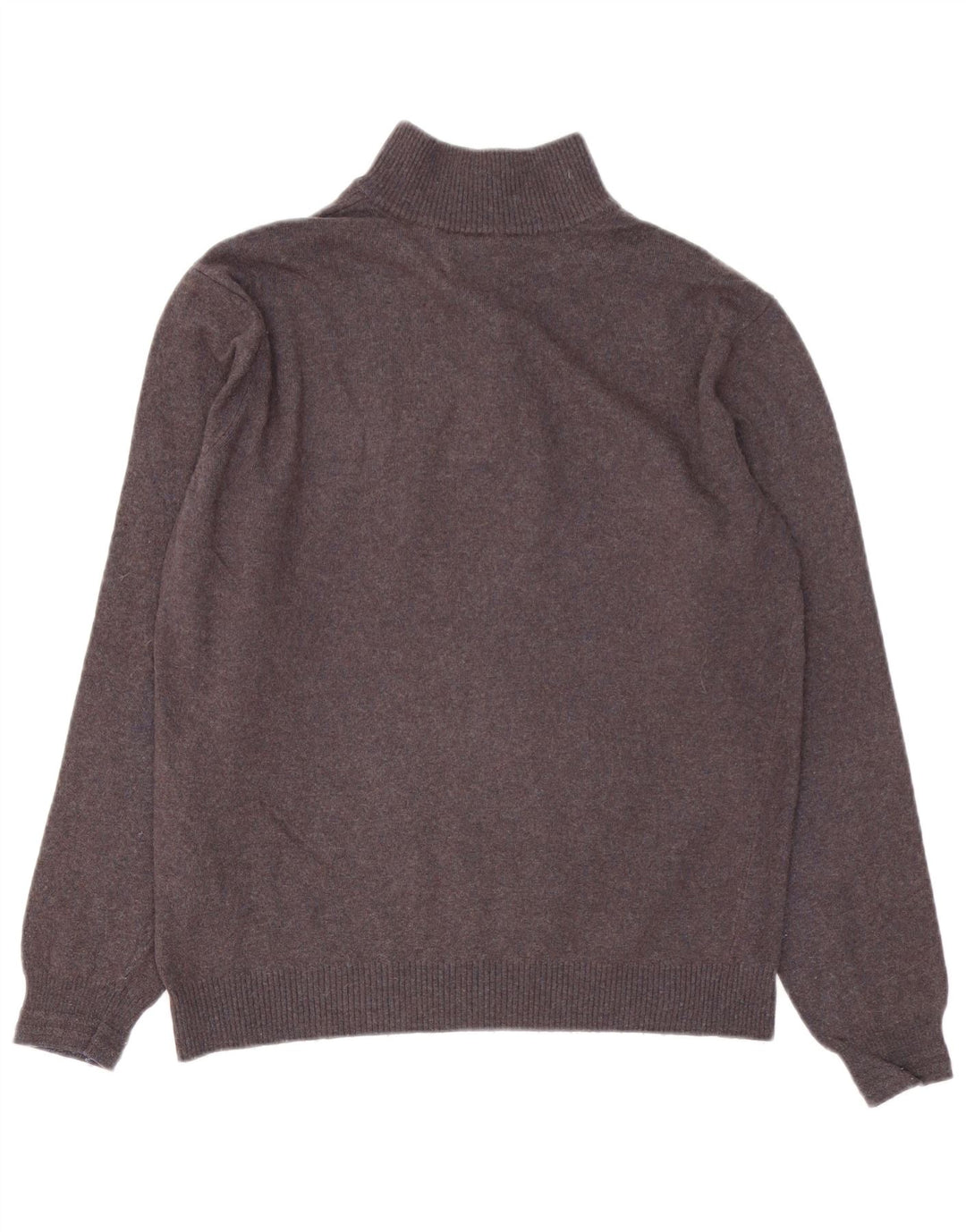 MARLBORO CLASSICS Womens Button Neck Jumper Sweater UK 18 XL Grey Rayon