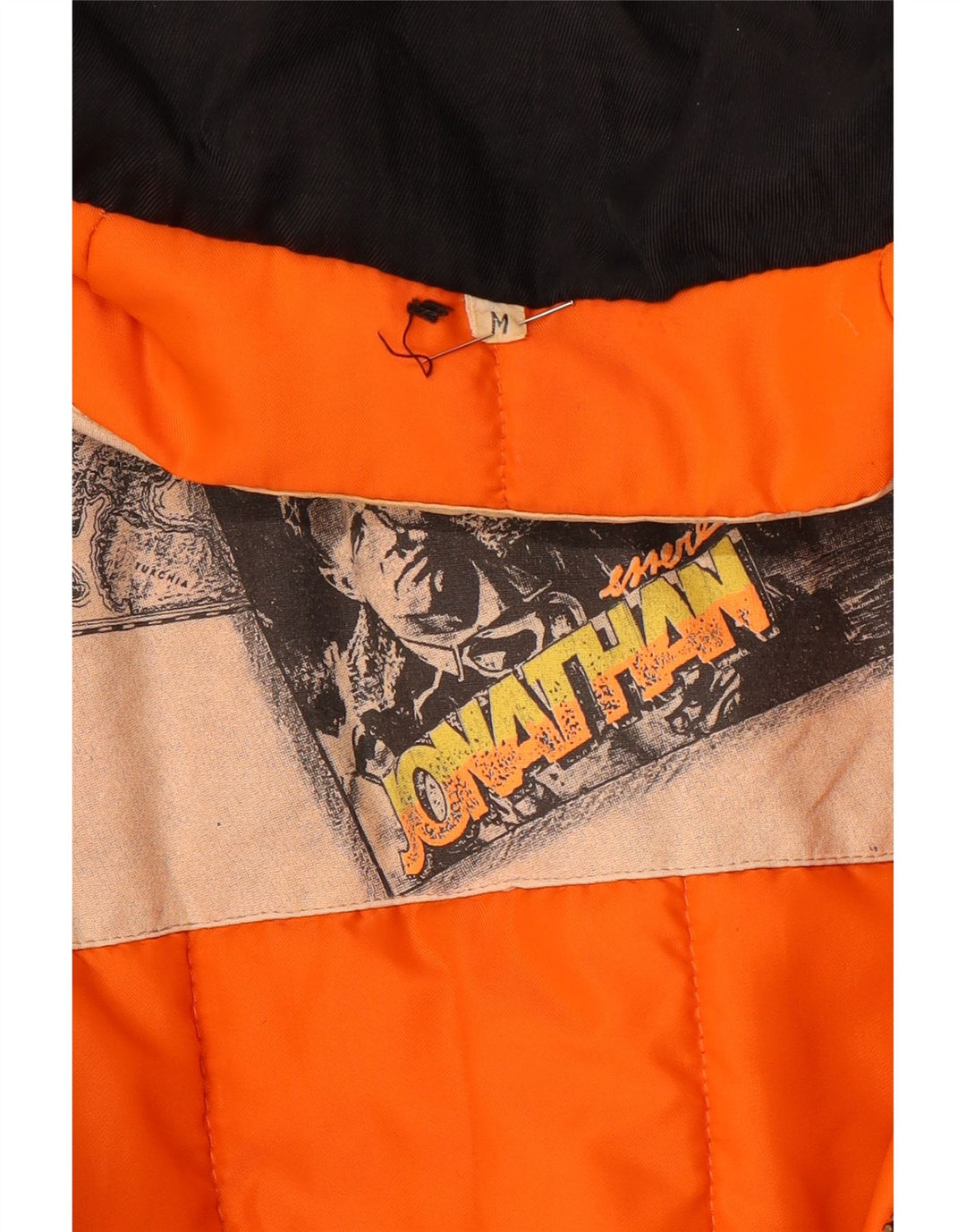 Vintage Mens Loose Fit Padded Jacket UK 38 Medium Black