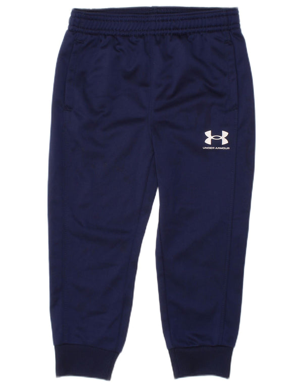 UNDER ARMOUR Baby Boys Joggers Tracksuit Trousers 18-24 Months  Navy Blue