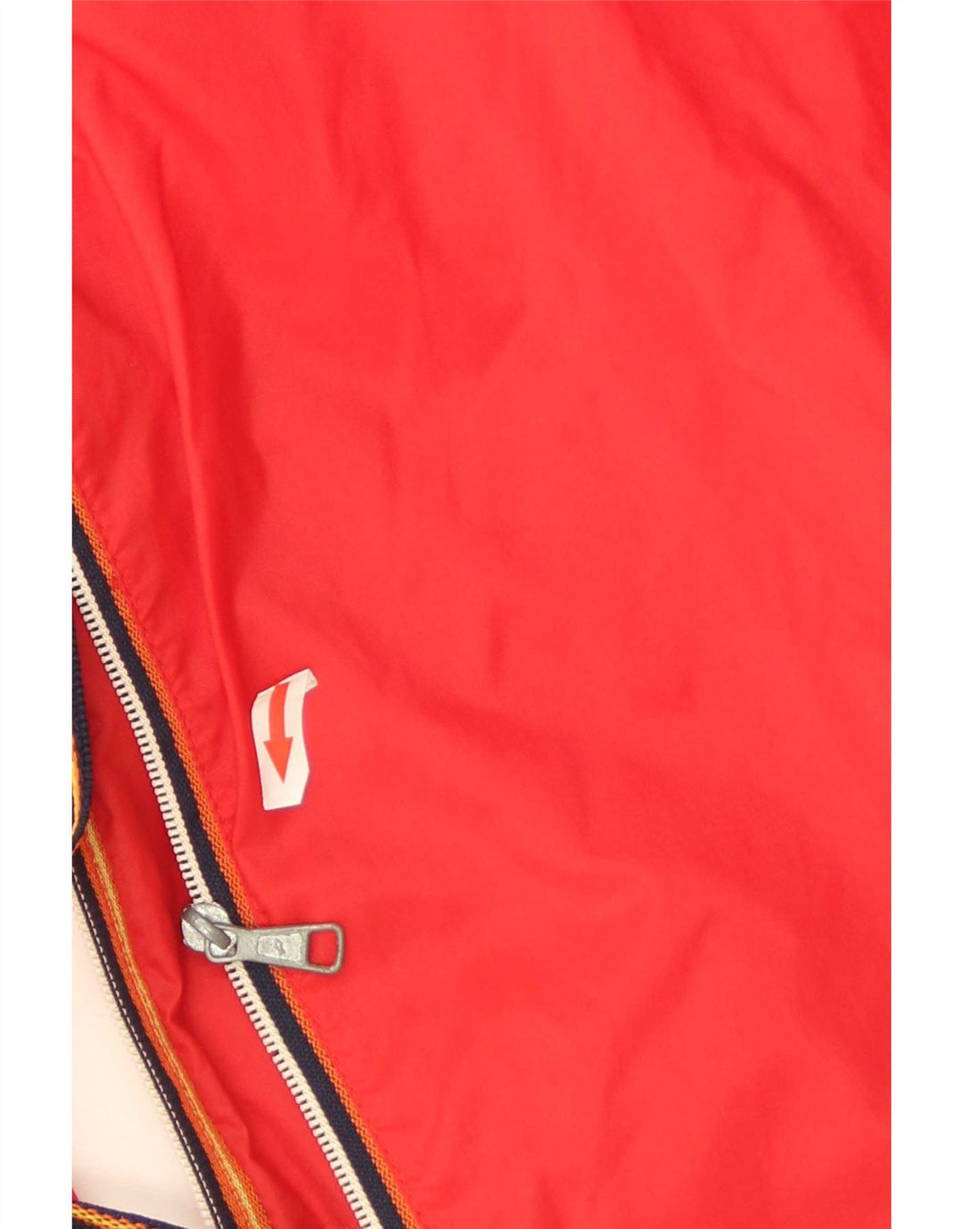 K-Way Mens Hooded Rain Jacket UK 42 XL Red