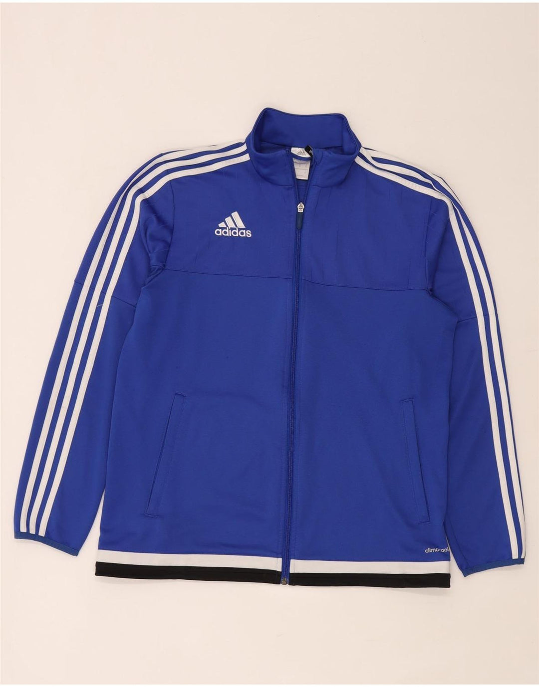 Adidas Mens Climacool Tracksuit Top Jacket Medium Blue Polyester
