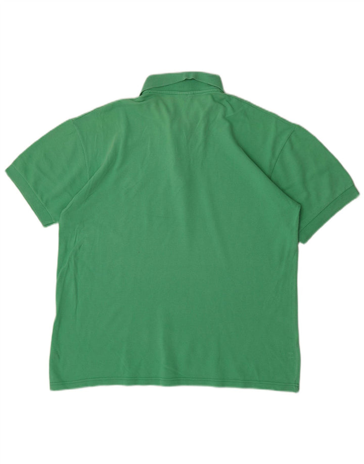 Kappa Mens Polo Shirt Medium Green Cotton