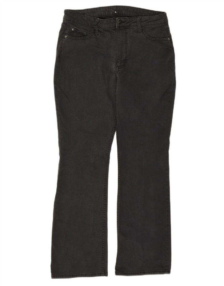 Lee Womens Bootcut Jeans UK 14 XL W36 L28 Grey Cotton