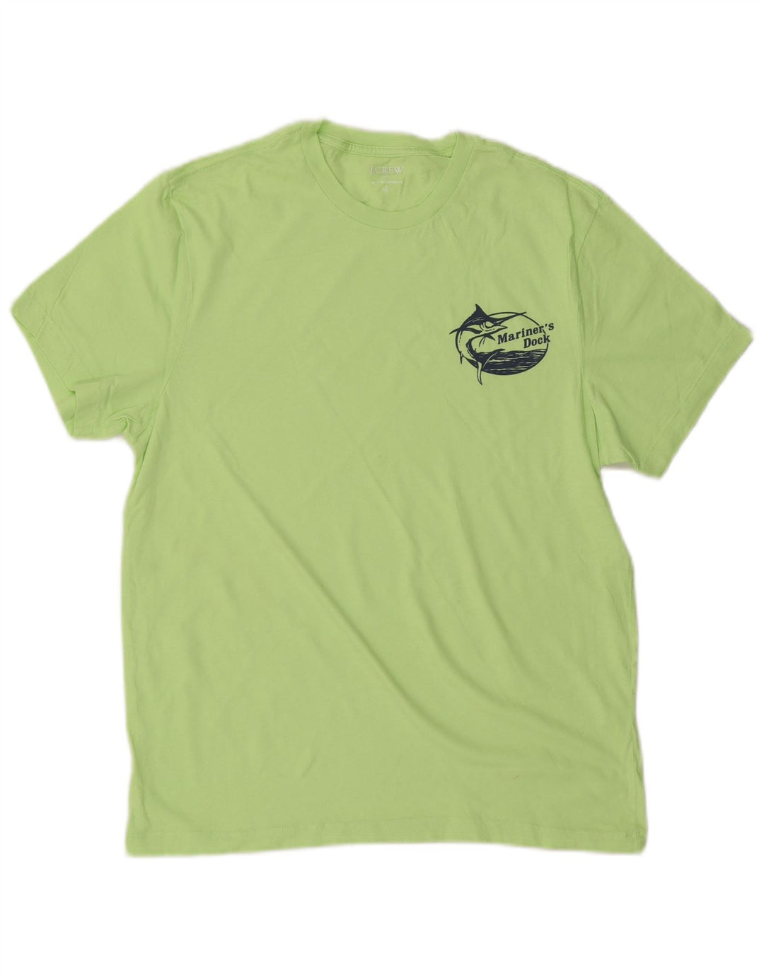 J. CREW Mens T-Shirt Top Medium Green