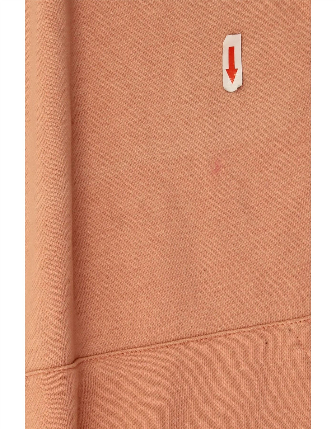 Nike Womens Oversized Hoodie Jumper UK 14 Medium Pink Cotton