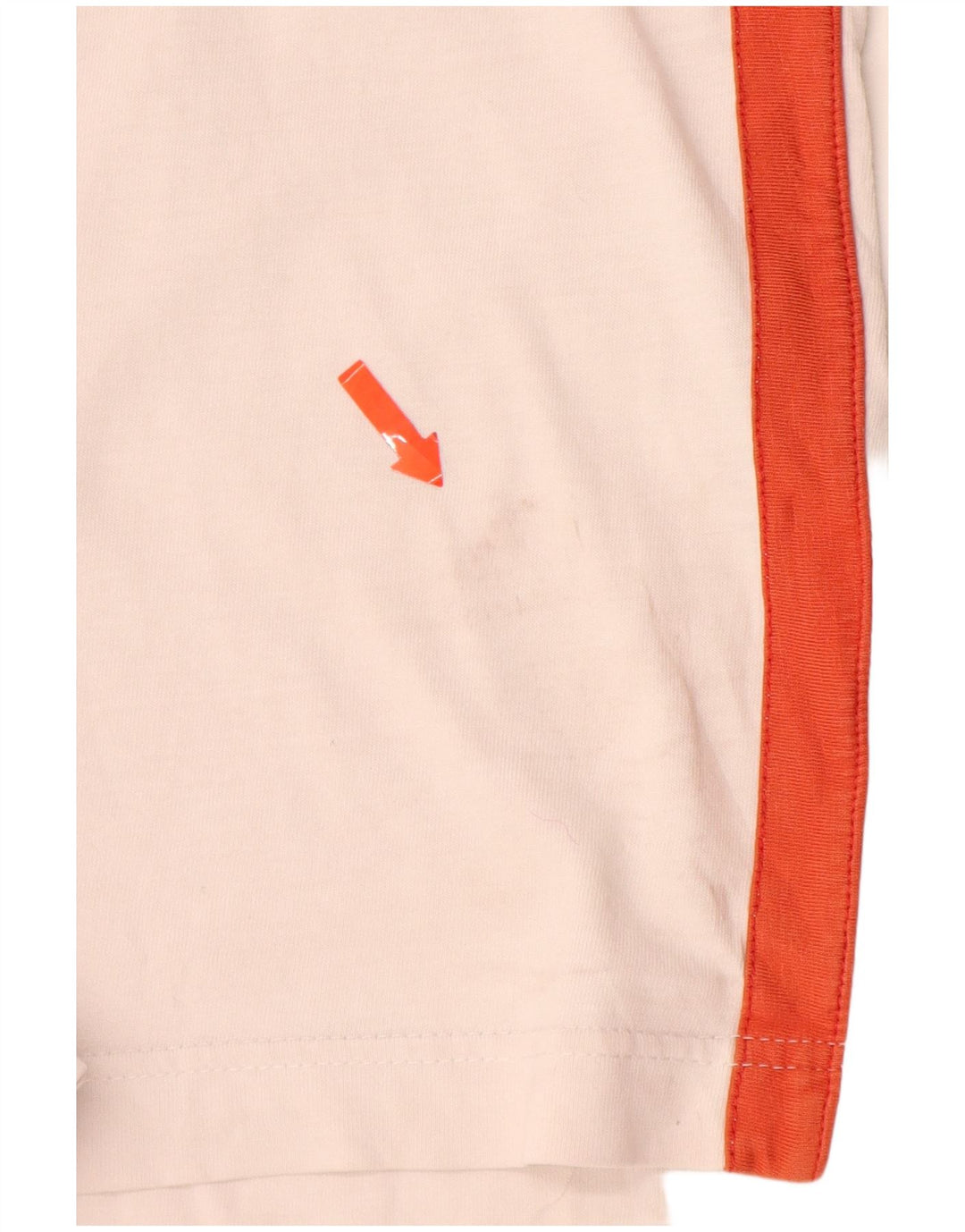 PUMA Mens Graphic T-Shirt Top XS White Colourblock