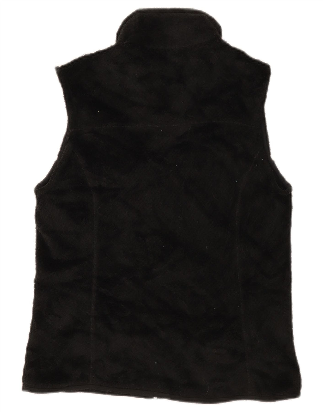 Patagonia Womens Fleece Gilet UK 12 Medium Black Polyester
