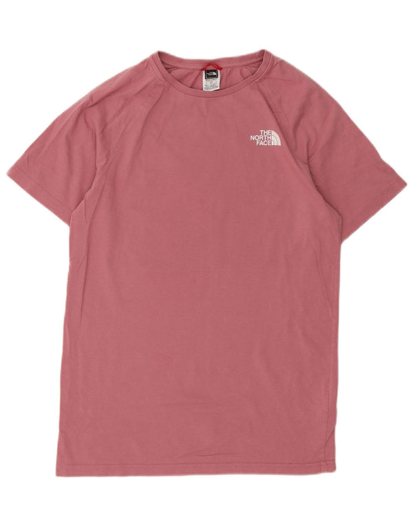 The North Face Mens Graphic T-Shirt Top Small Pink Cotton