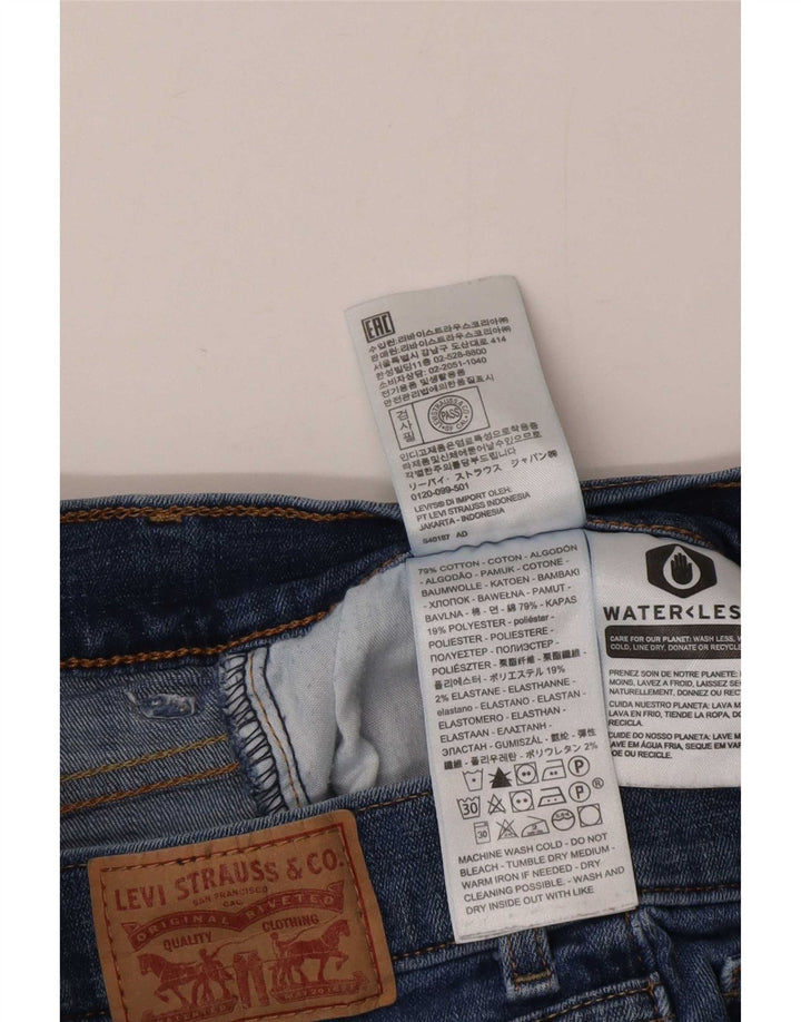 Levi's Womens Classic Bootcut Jeans US 10 Large W30 L30 Blue Cotton