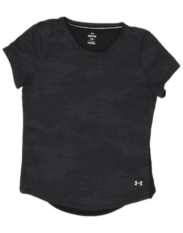 UNDER ARMOUR Womens T-Shirt Top UK 10 Small Grey