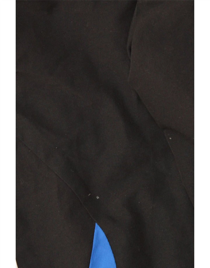 Adidas Mens Tracksuit Trousers Joggers Medium  Black Colourblock Polyester