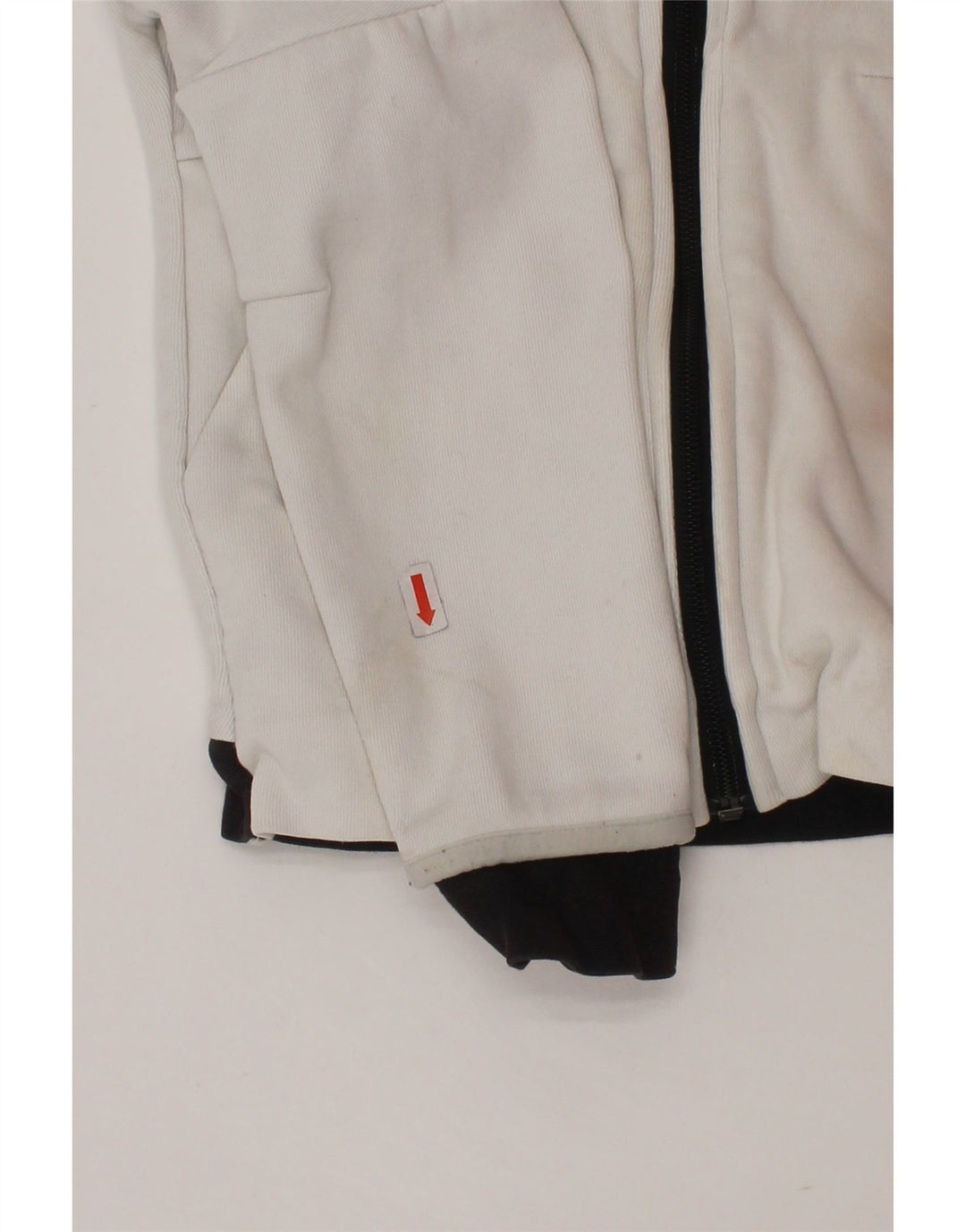 ADIDAS Boys Star Wars Zip Hoodie Sweater 3-4 Years White Colourblock