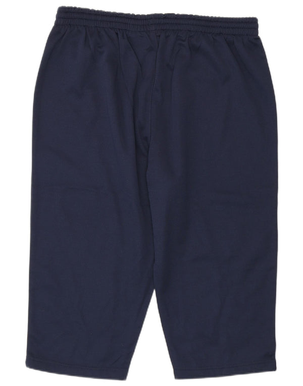 KAPPA Womens Capri Tracksuit Trousers UK 18 XL Navy Blue Polyester