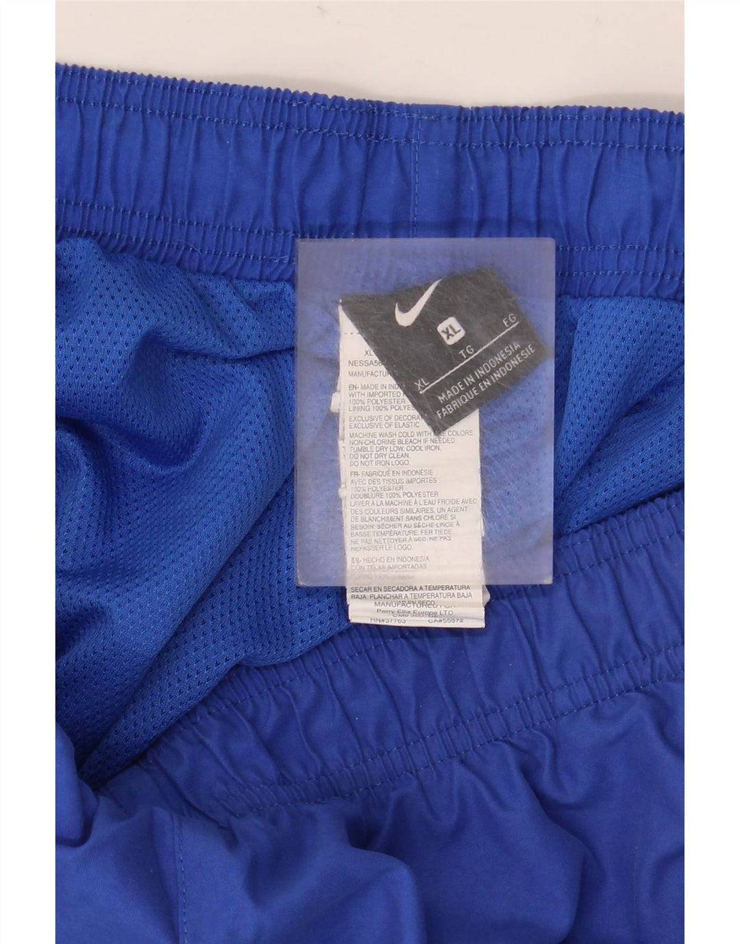 Nike Mens Sport Shorts XL  Blue Polyester