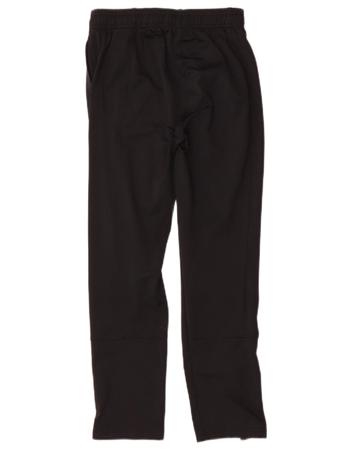 Under Armour Boys Tracksuit Trousers 9-10 Years Medium Black Polyester
