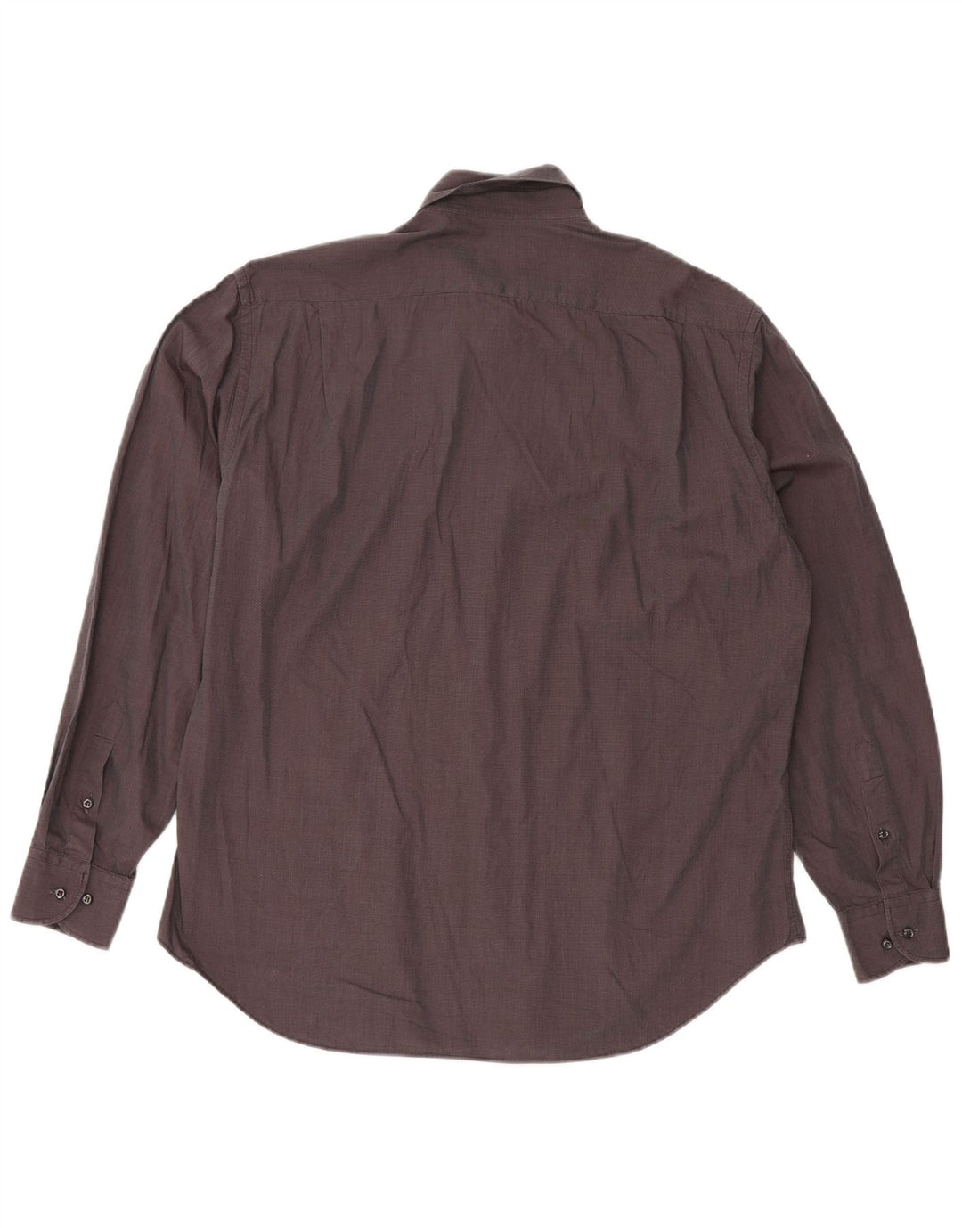 CERRUTI 1881 Mens Shirt Size 42 16 1/2 Large Brown Pinstripe