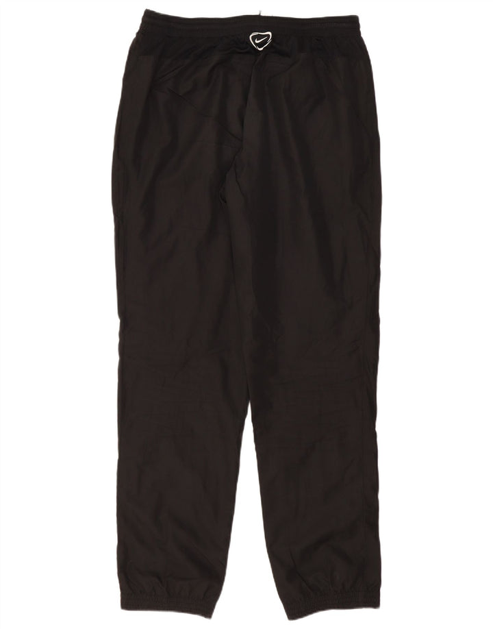 Nike Mens Dri Fit Tracksuit Trousers Joggers Large  Black Polyester