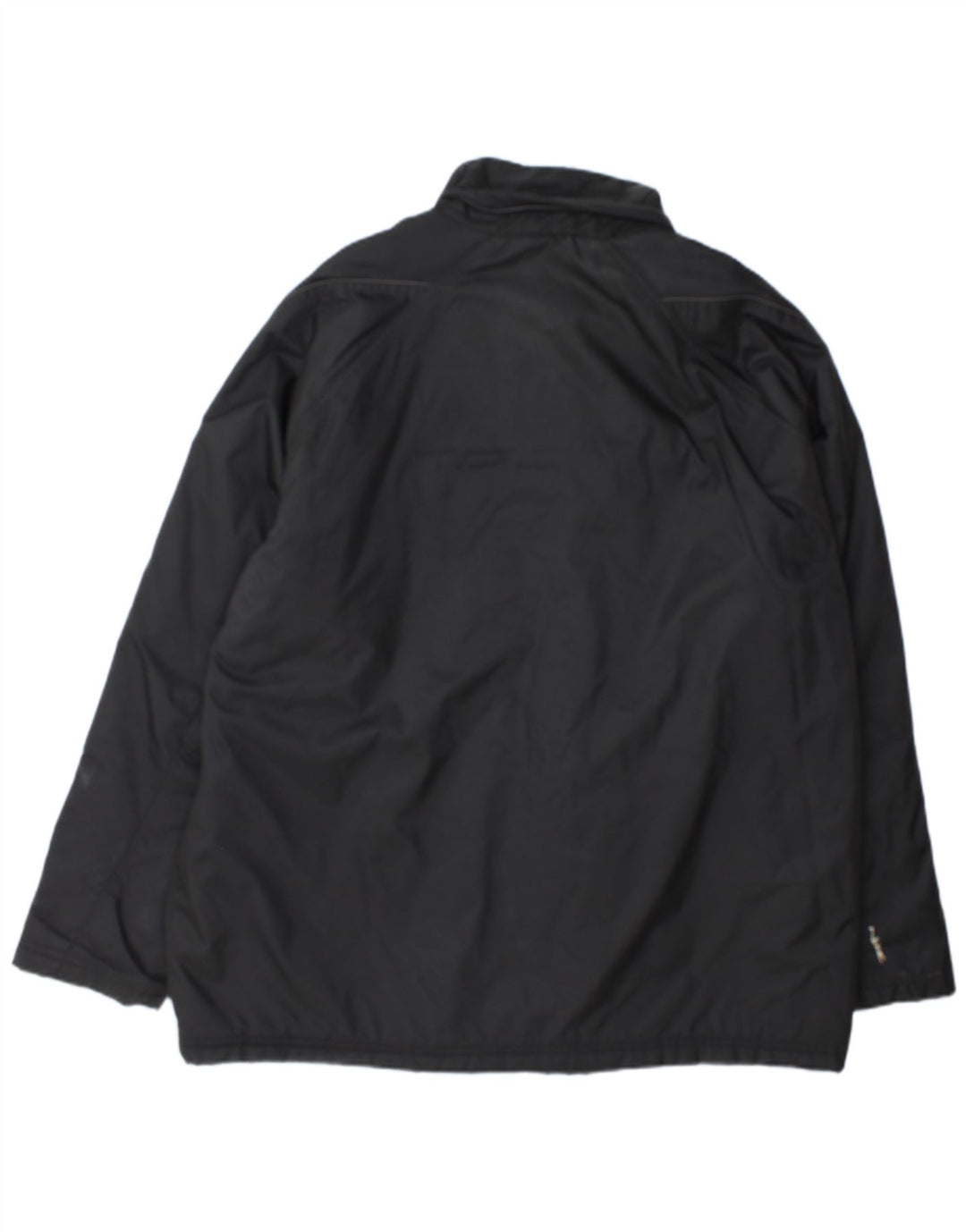 Nike Mens Windbreaker Jacket UK 45/47 XL Black Nylon
