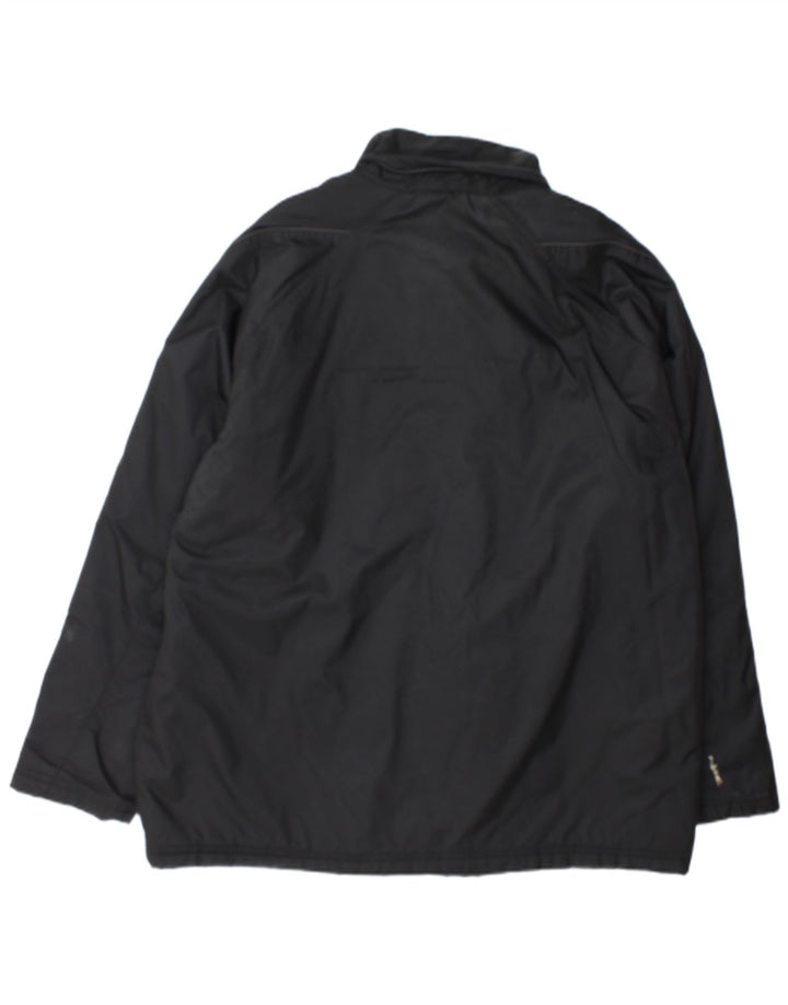 Nike Mens Windbreaker Jacket UK 45/47 XL Black Nylon