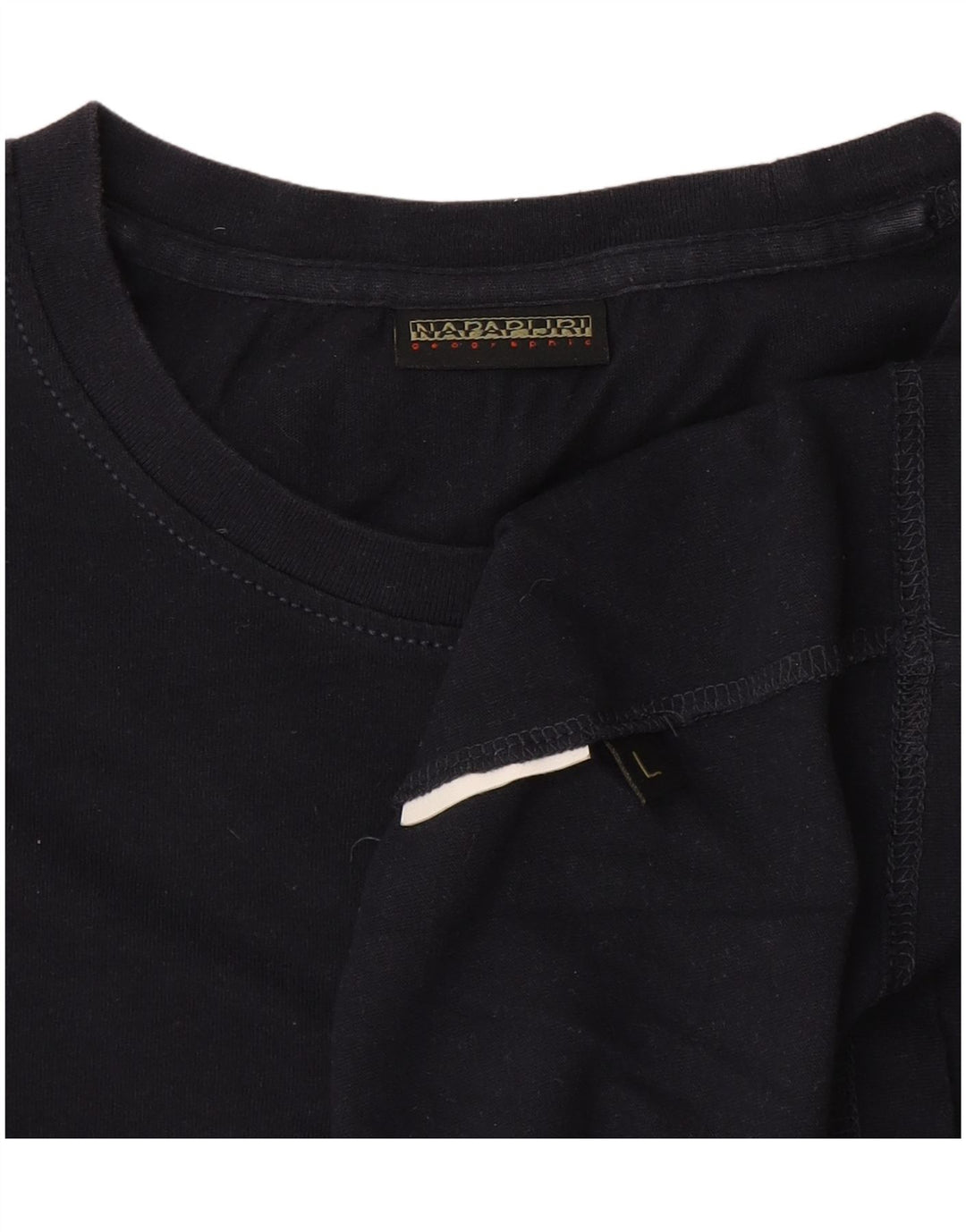 Napapijri Mens Top Long Sleeve Large Navy Blue