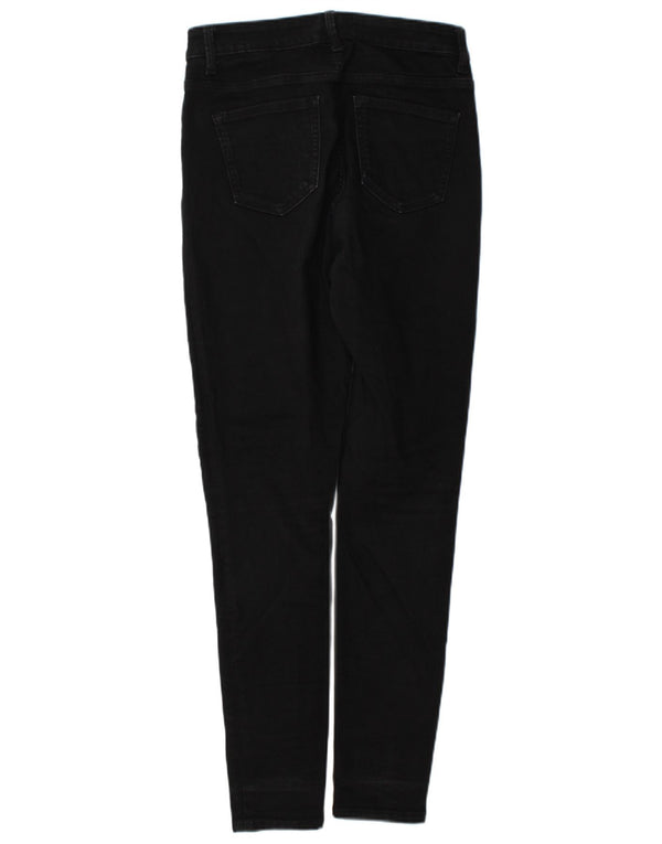 Marks & Spencer Womens The Ivy Skinny Jeans UK 10 Small W27 L30 Black