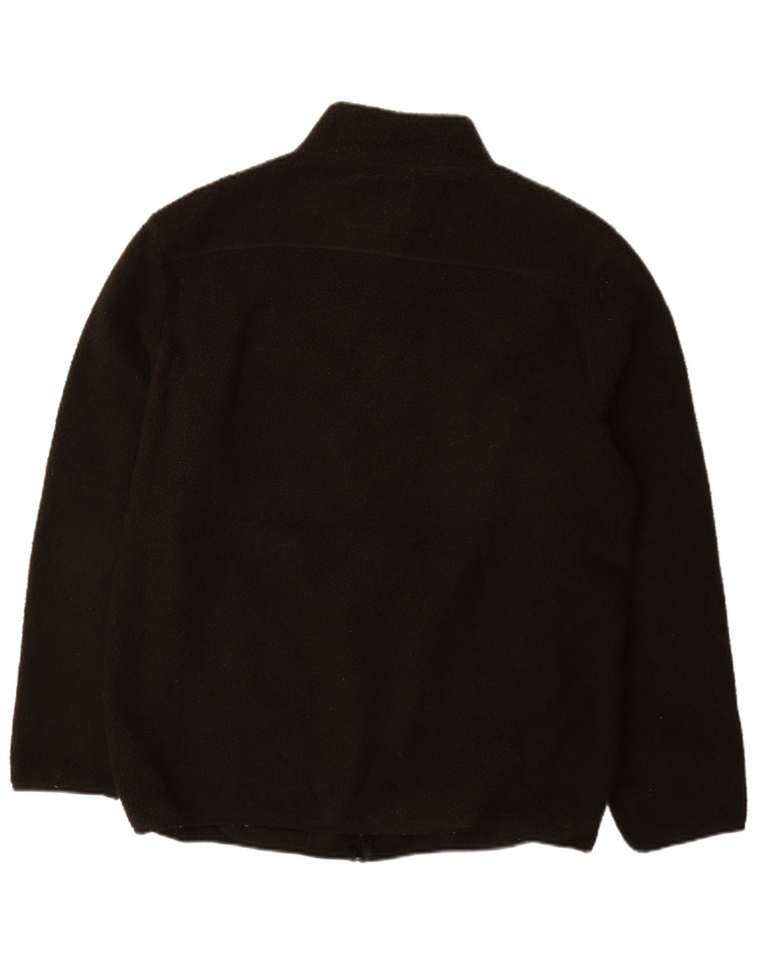 WEIRD FISH Mens Fleece Jacket UK 42 XL Black Polyester