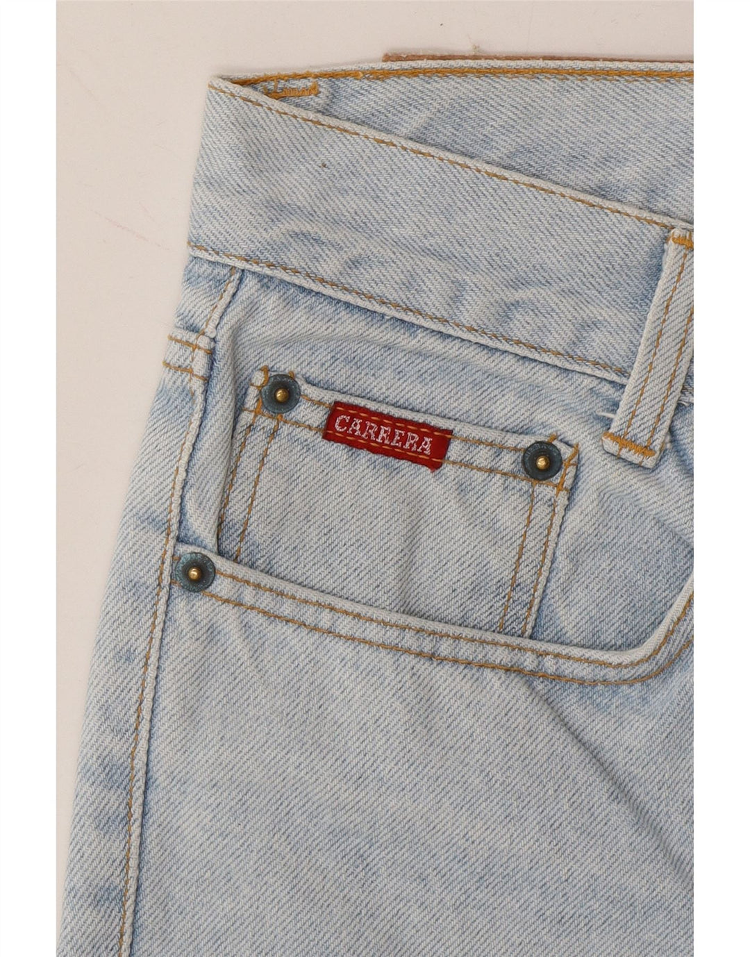 CARRERA Womens Straight Jeans W28 L31 Blue Vintage Carrera and Second-Hand Carrera from Messina Hembry 