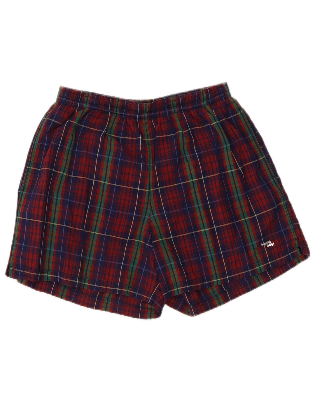 Vintage Mens Sport Shorts Small W28 L5 Multicoloured Check