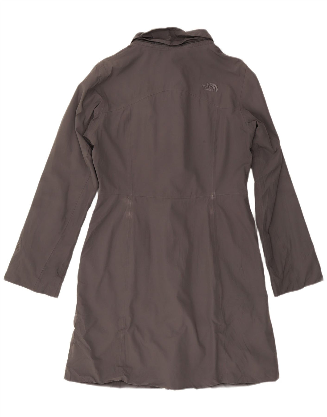 The North Face Womens Overcoat UK 14 Medium Grey Polyester
