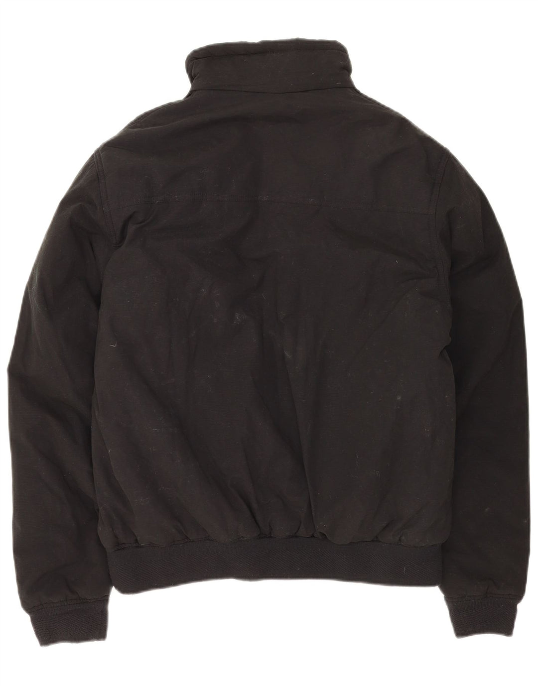 ASICS Mens Windbreaker Jacket UK 40 Large Black Cotton