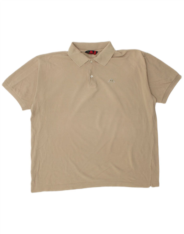 KAPPA Mens Polo Shirt 2XL Beige