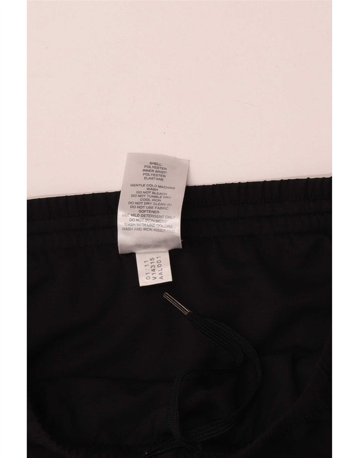 Adidas Womens Sport Shorts UK 10 Small Black Polyester