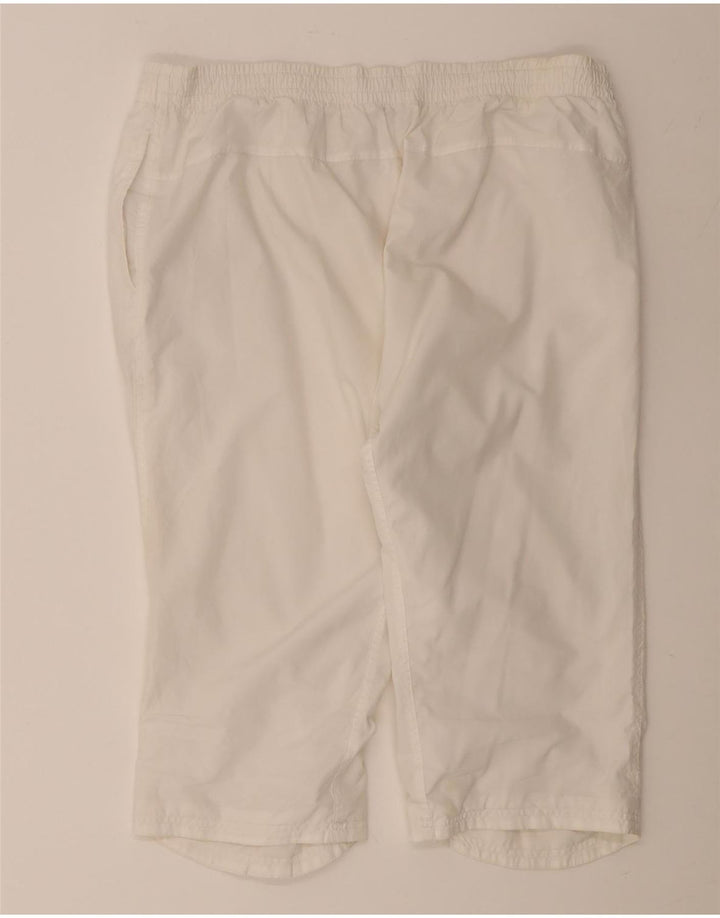 Umbro Mens Graphic Bermuda Sport Shorts 2XL White Polyester