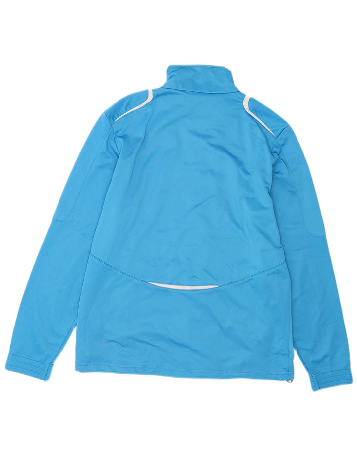 Umbro Mens Tracksuit Top Jacket Large Blue Colourblock