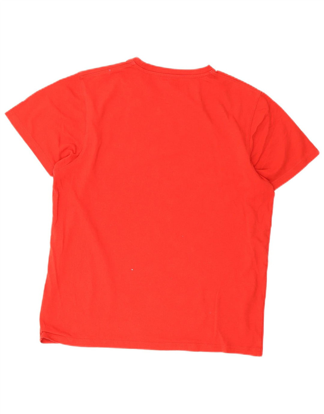Mountain Warehouse Mens Graphic T-Shirt Top Medium Red Cotton