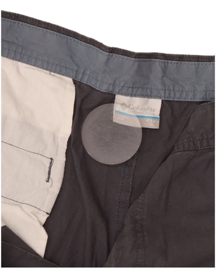 Columbia Mens Chino Shorts W42 2XL Grey Cotton