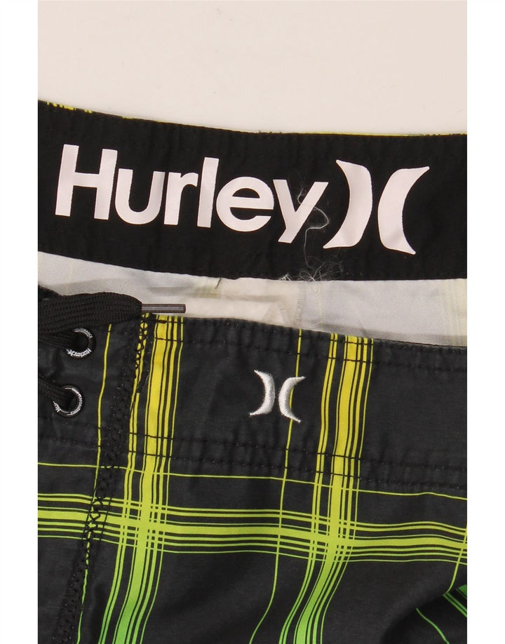 Hurley Mens Swimming Shorts XL  Multicoloured Check