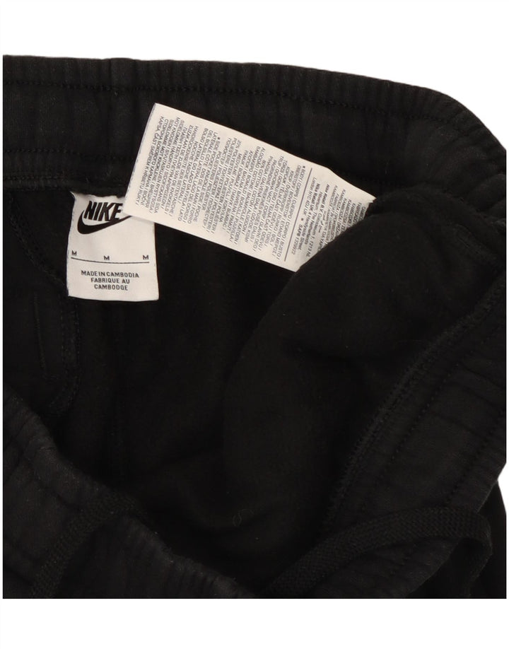 Nike Mens Tracksuit Trousers Joggers Medium  Black Cotton