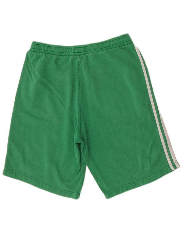 Adidas Mens Regular Fit Sport Shorts Medium Green Cotton Sports