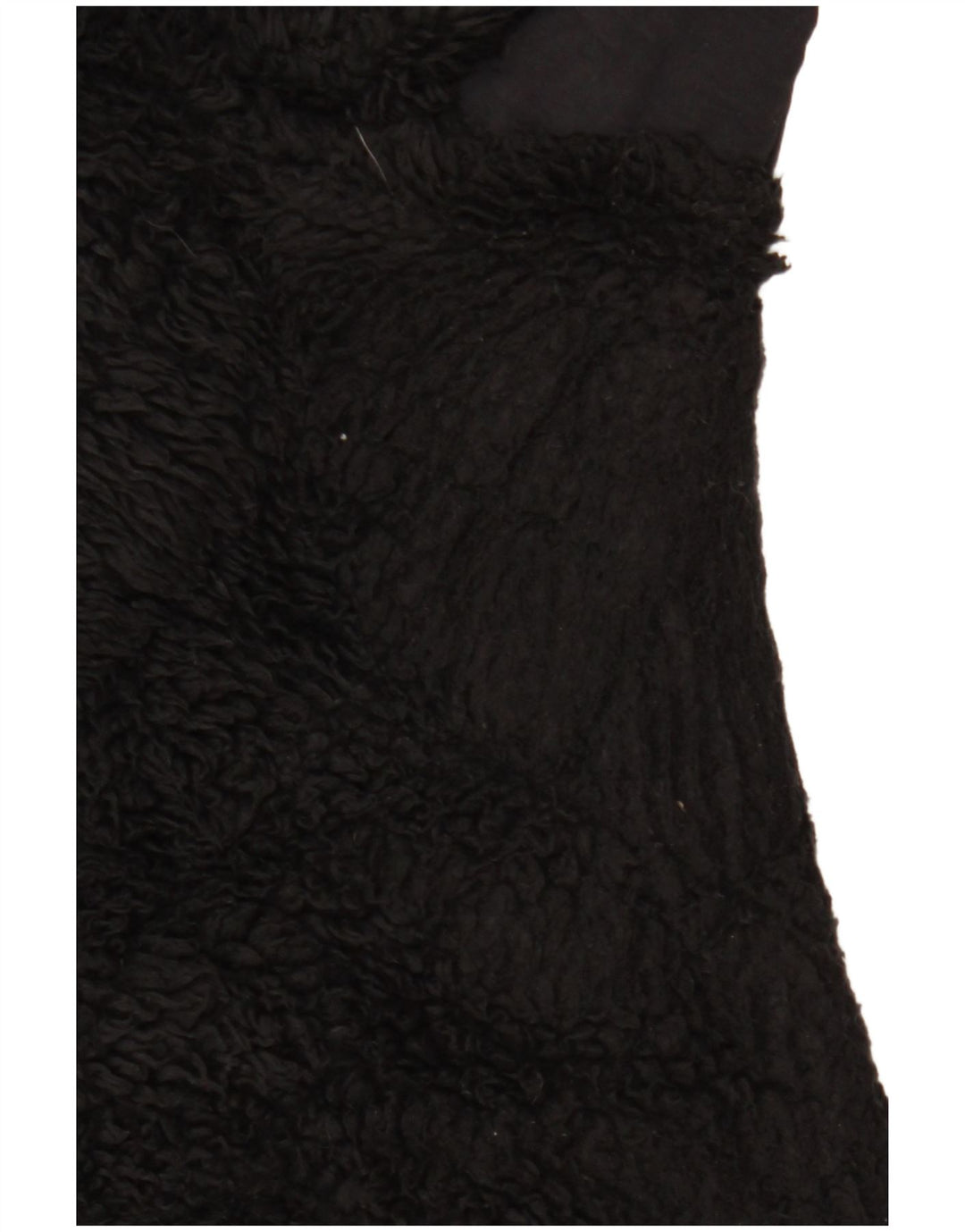 CALVIN KLEIN Womens Fleece Jacket UK 16 Large Black Polyester