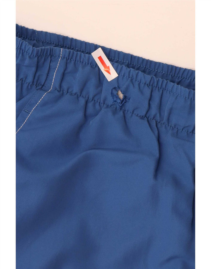 Puma Mens Graphic Tracksuit Trousers Large Blue Colourblock