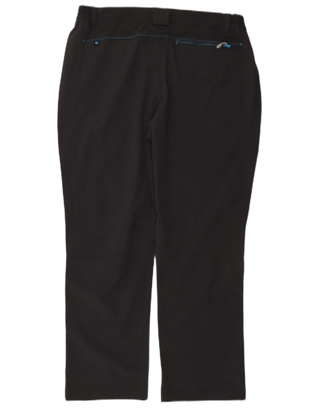 NORDSEN Mens Straight Chino Trousers IT 54 2XL W38 L28 Grey Polyamide