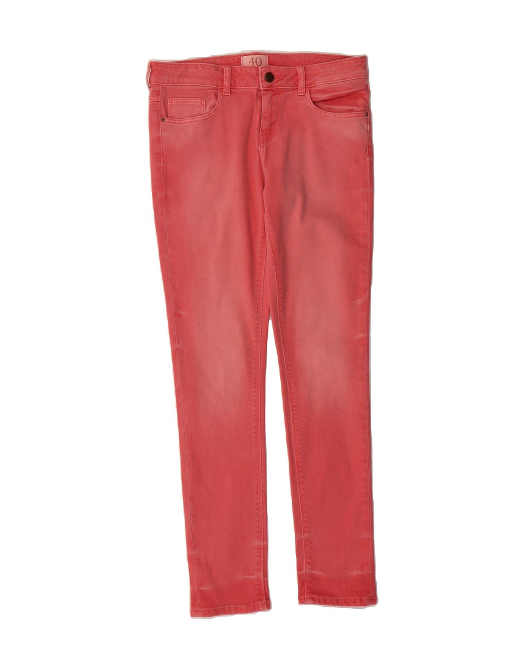 ZARA Womens Slim Jeans EU 40 Medium W30 L29 Pink Vintage Zara and Second-Hand Zara from Messina Hembry 