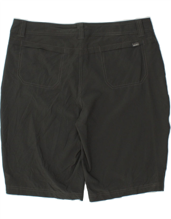 COLUMBIA Womens Casual Shorts US 14 XL W36  Grey Polyester Vintage Columbia and Second-Hand Columbia from Messina Hembry 