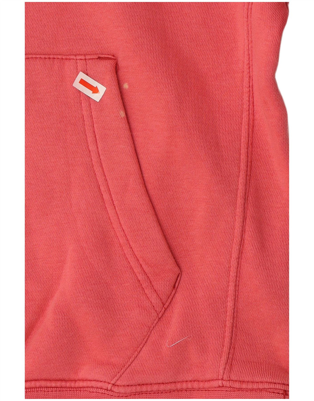 Nike Mens Hoodie Jumper Small Red Cotton