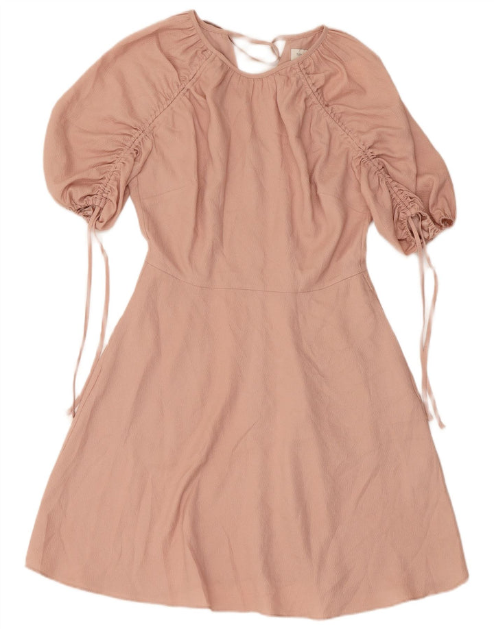 Ted Baker Womens A-Line Dress Size 1 XS Pink Polyester