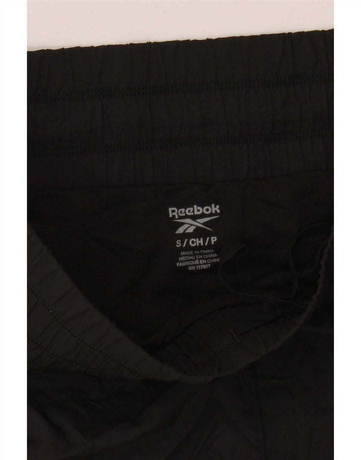 Reebok Womens Sport Shorts UK 10 Small Black Polyester
